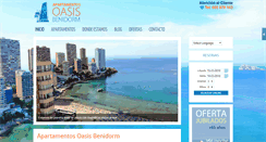 Desktop Screenshot of apartamentosoasisbenidorm.com